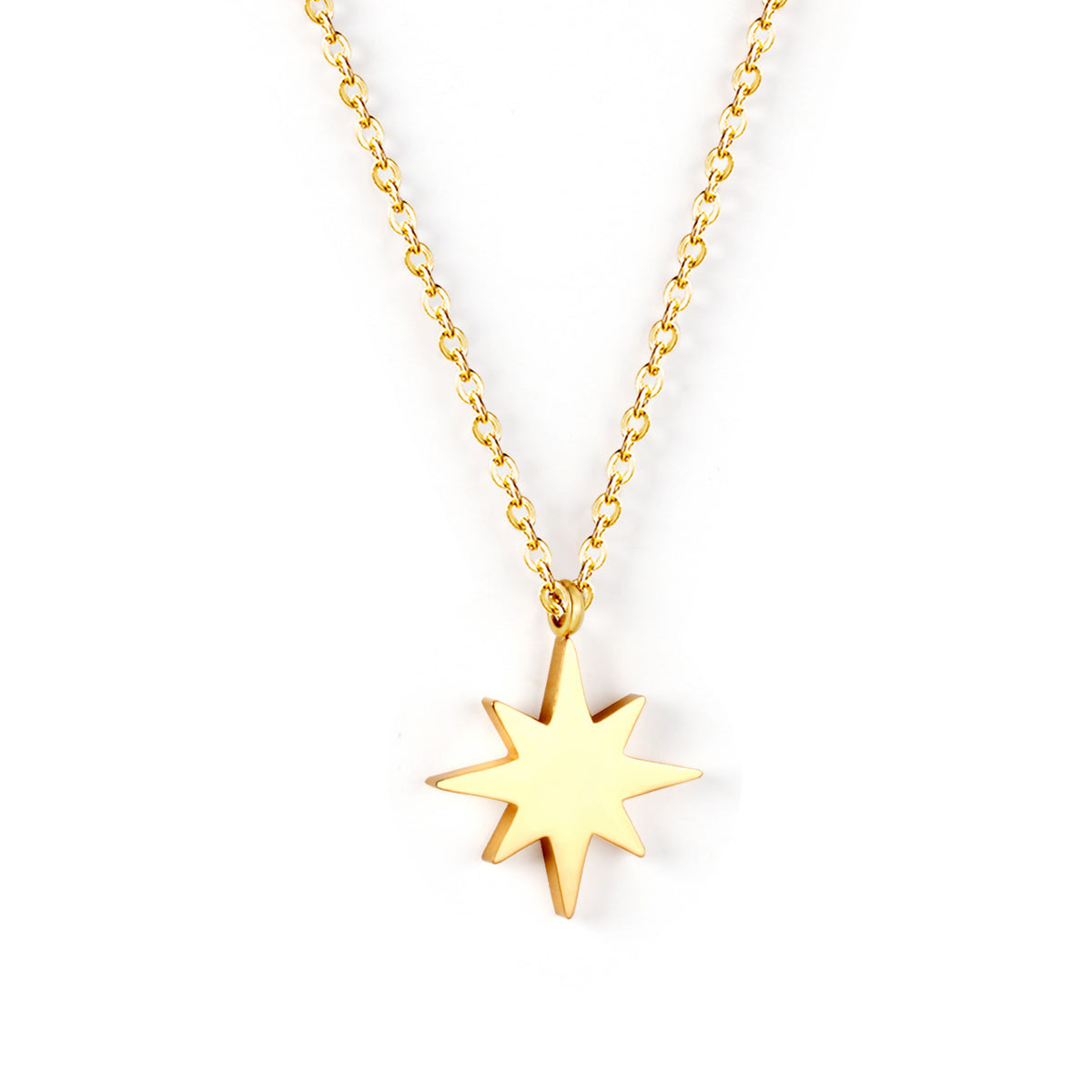 Star of Bethlehem Necklace (Gold)