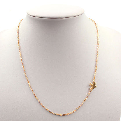 Dove Pendant Necklace (Gold)