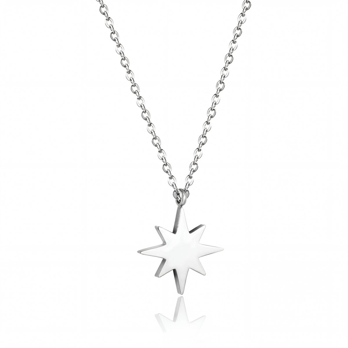 Star of Bethlehem Necklace (Silver)