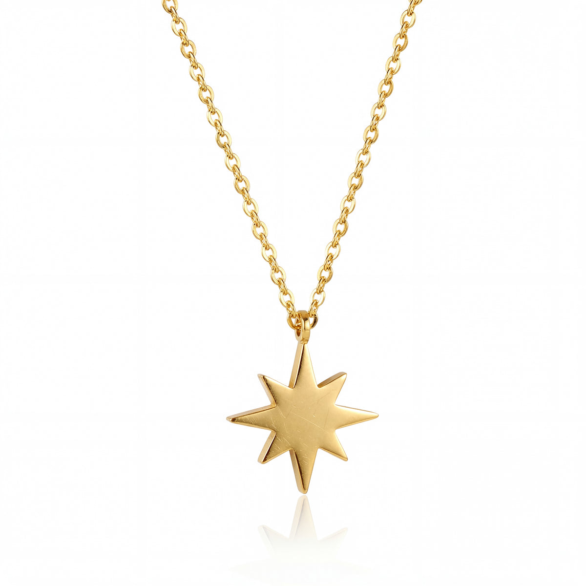 Star of Bethlehem Necklace (Gold)