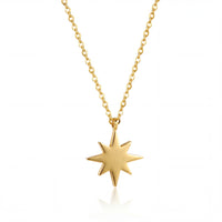 Star of Bethlehem Necklace (Gold)