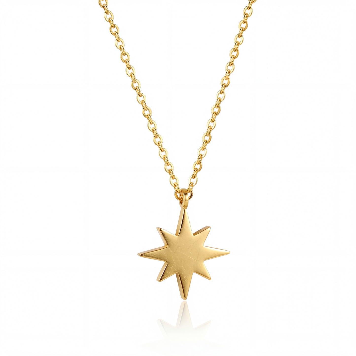 Star of Bethlehem Necklace (Gold)