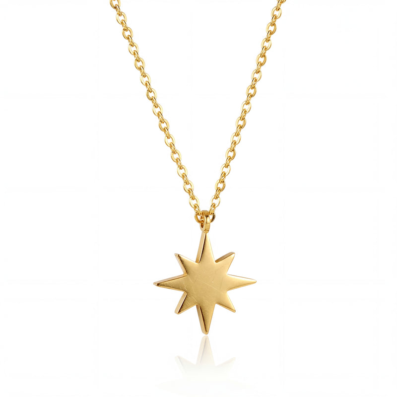 Star of Bethlehem Necklace (Gold)