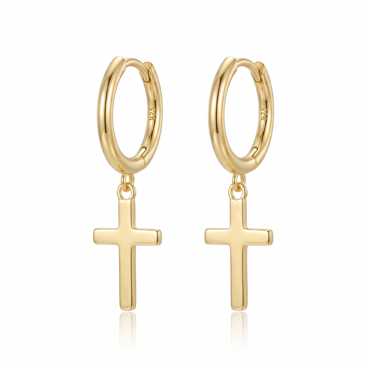 Passio Križ Naušnice (Zlato)