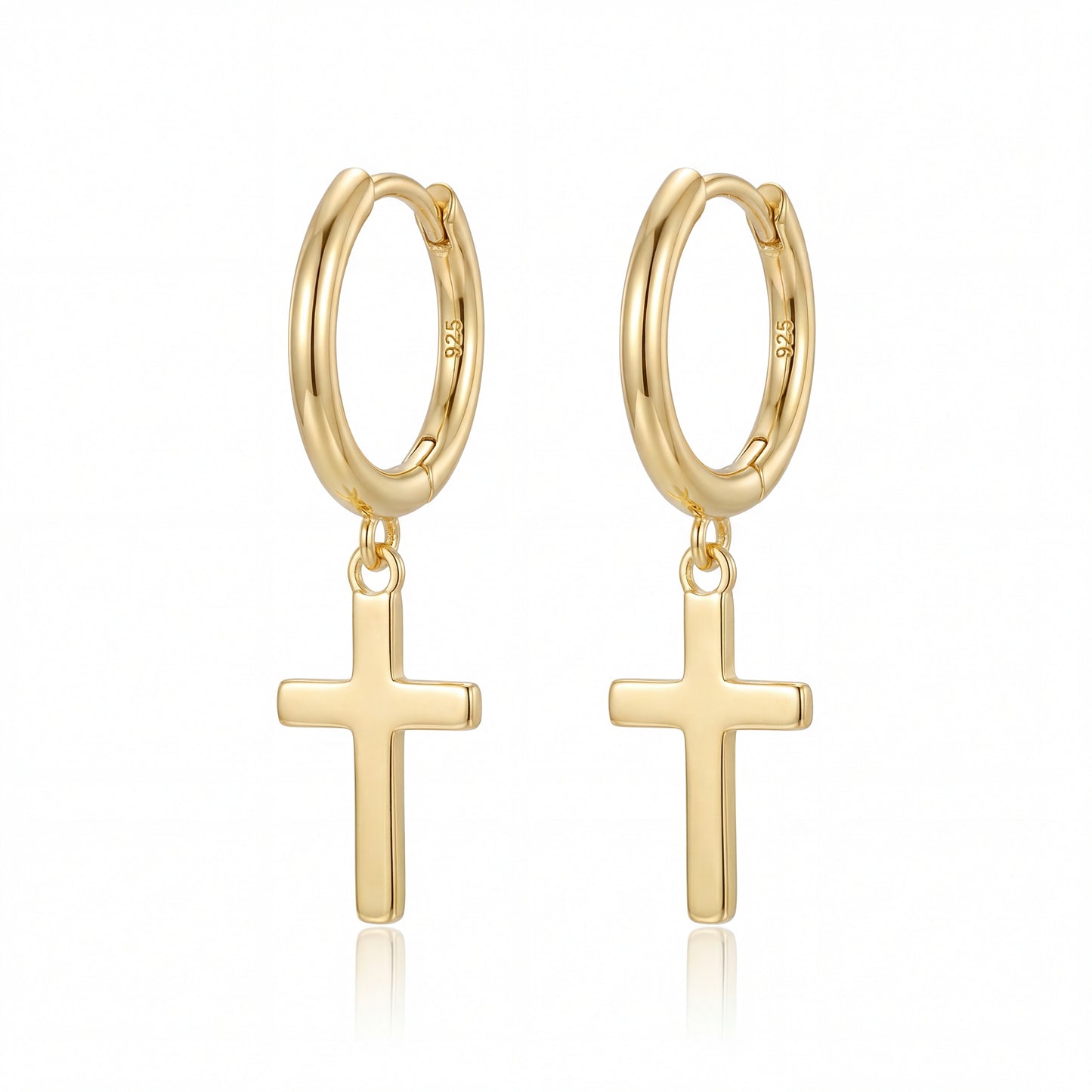 Passio Križ Naušnice (Zlato)