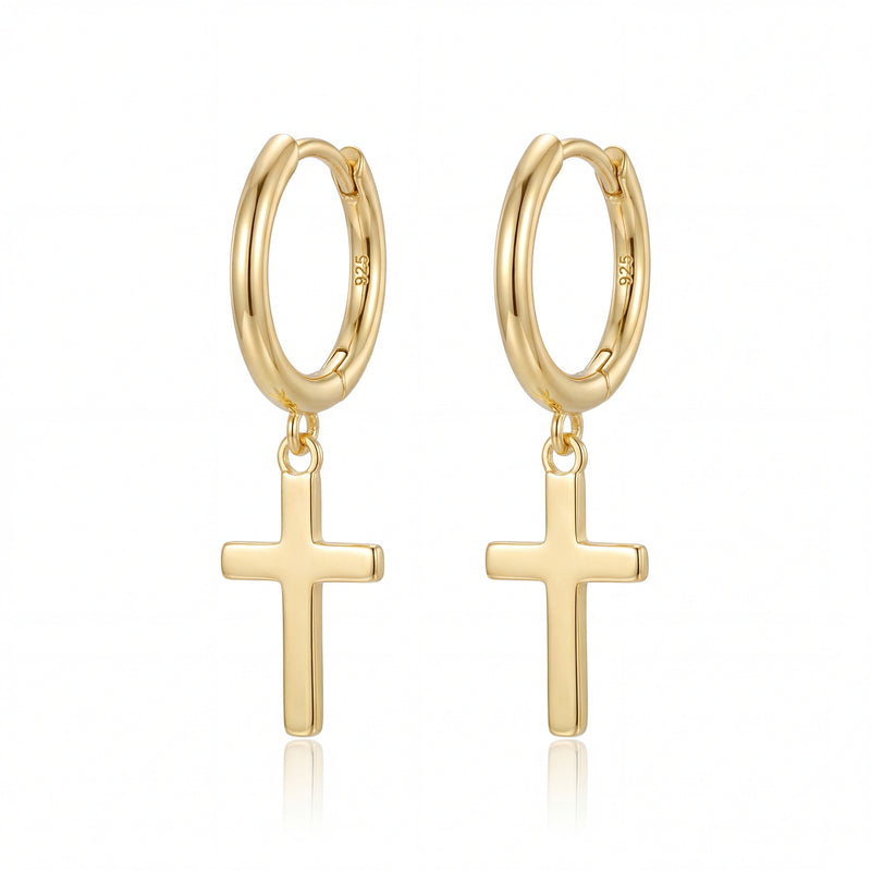 Passio Križ Naušnice (Zlato)